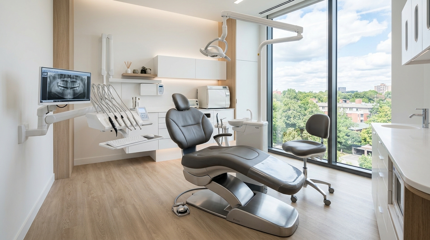 Ruang Perawatan Dental Modern Higienis
